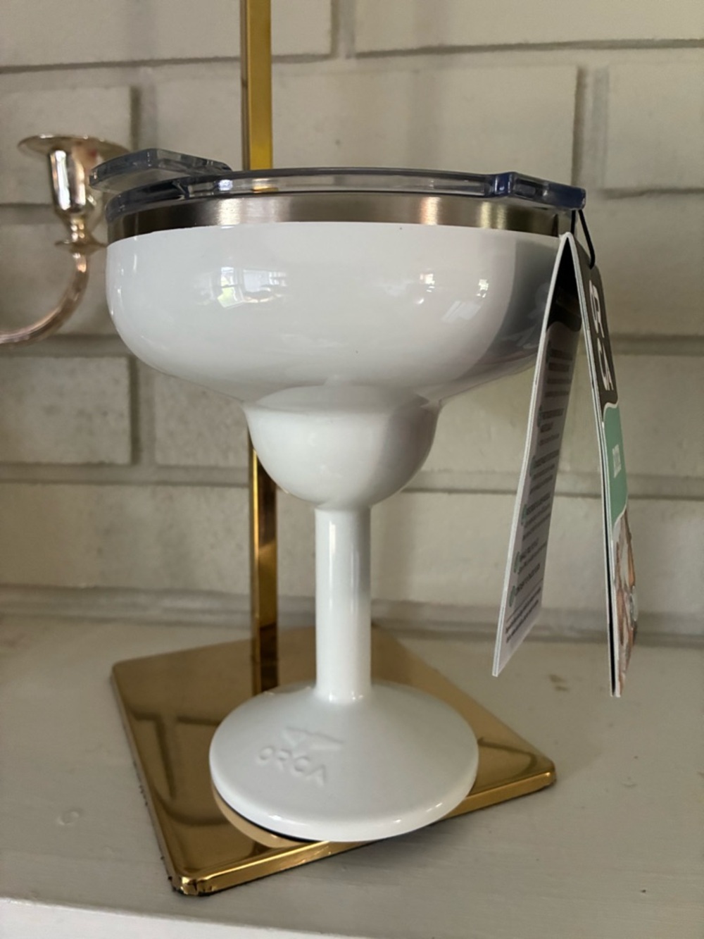 White Stemmed Margarita Tumbler